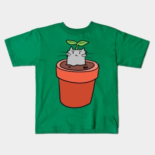 Cat Planter Kids T-Shirt